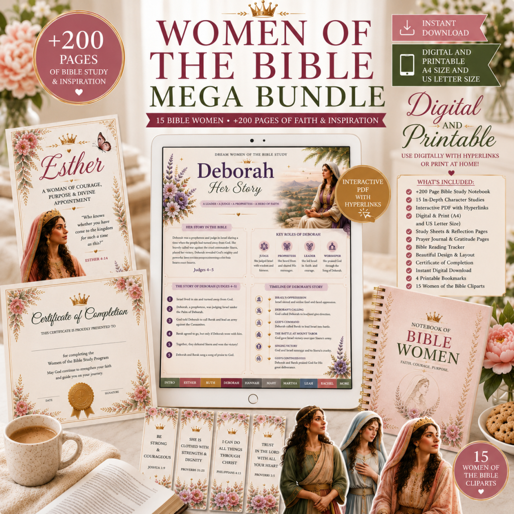 Women of the Bible Mega Bundle study pack