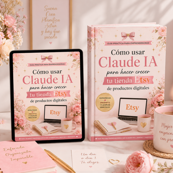 mockup guia Claude para Etsy
